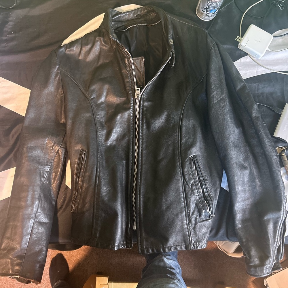 Vintage Women’s leather bike jacket